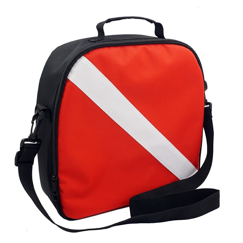 Draagbare Duurzaam Nylon Duik Vlag Duiken Beschermende Tas Voor Regulator Draagtas Rugzak &amp; Schouderriem: 34x35x11.5cm