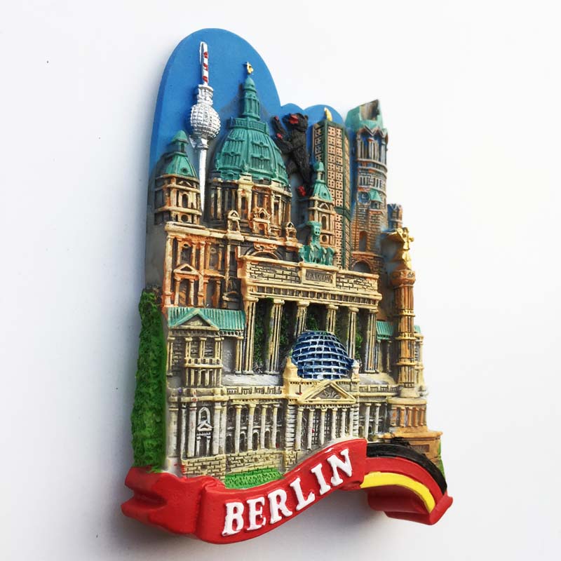 fridge magnet germany berlin world travel tourism souvenir kitchen decoration magnetic sticker paste