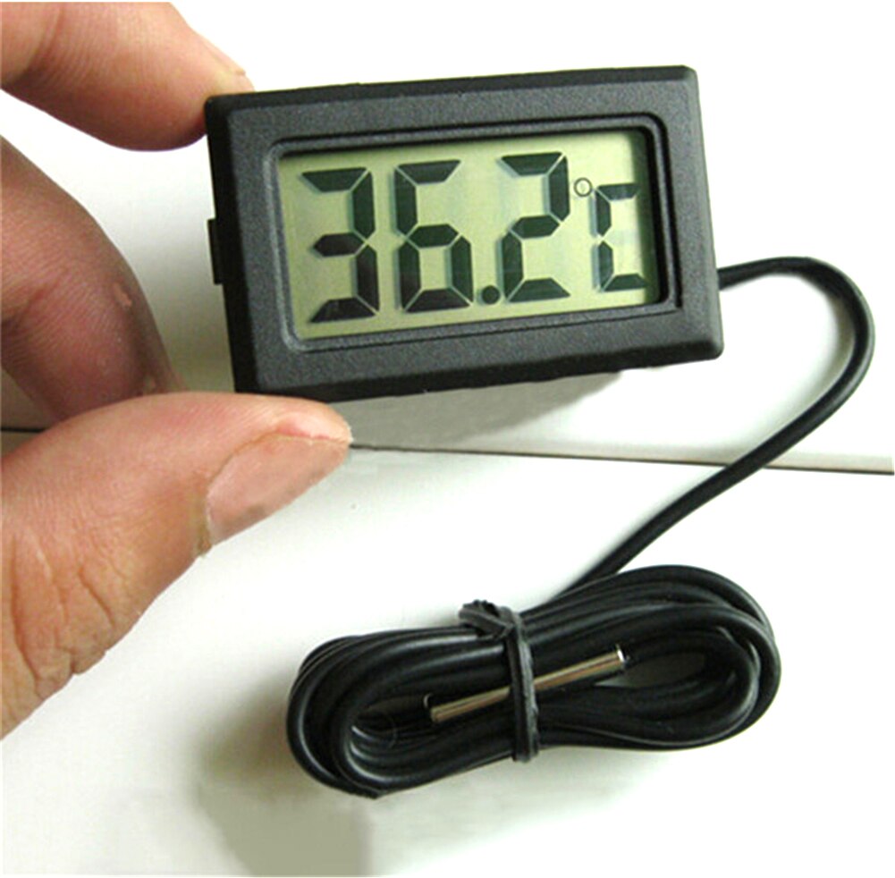 Digital LCD Display termostato digital Temperature Tester Thermometer mit Sensor weather station Automatic Control