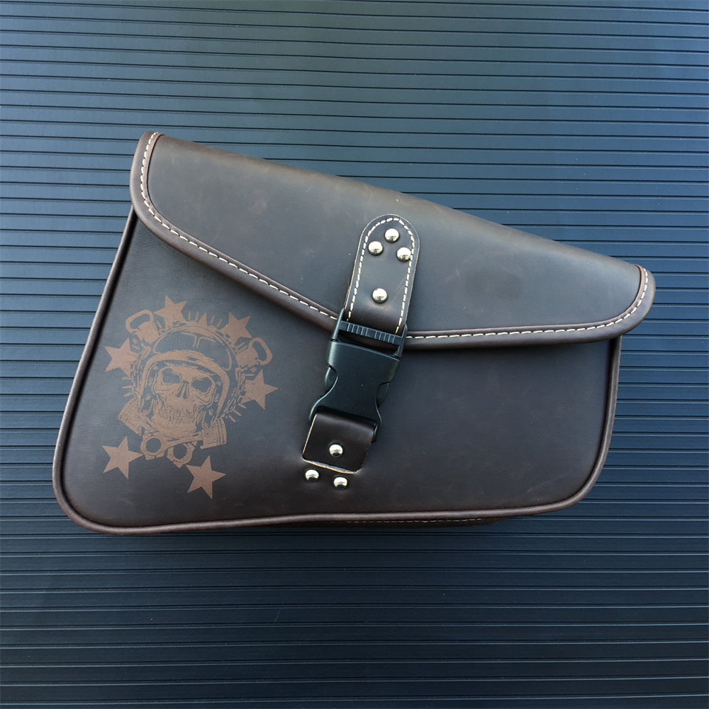 Borse da Sella Moto - Pelle PU - Impermeabile - Borsa Attrezzi Laterale - per Sportster 883 1200XL: Blu