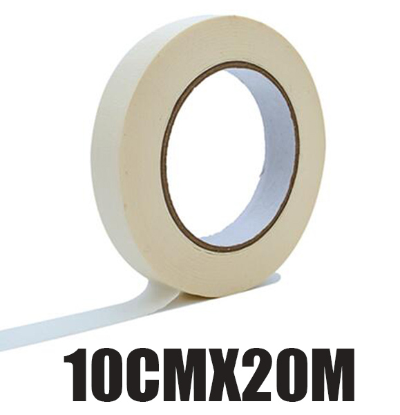 Diamantmaling anti-snavs tape klæbende kanter klistermærke diy værktøj diamant broderi tilbehør diatom mudder kunst skitse tape: 10 cm x 20m