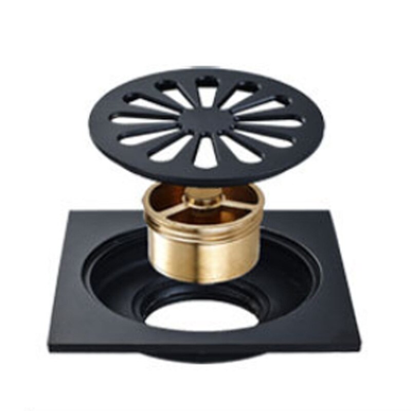 Moderne Pure Zwart Onzichtbare Douche Afvoerputje/... Grandado