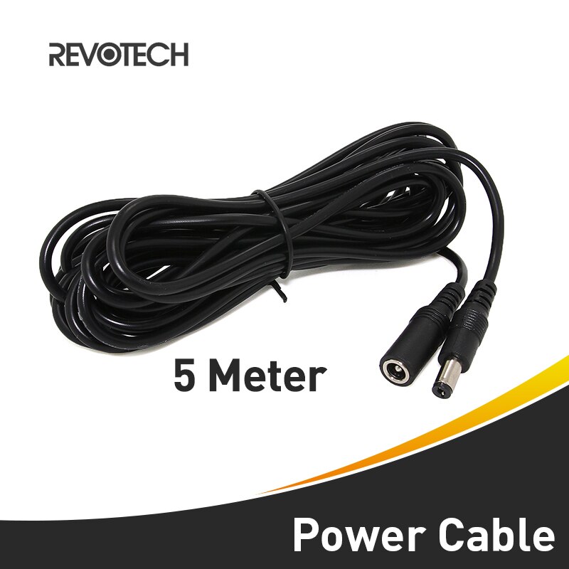 Adaptateur de câble d'alimentation cc, 5M, connecteur de rallonge