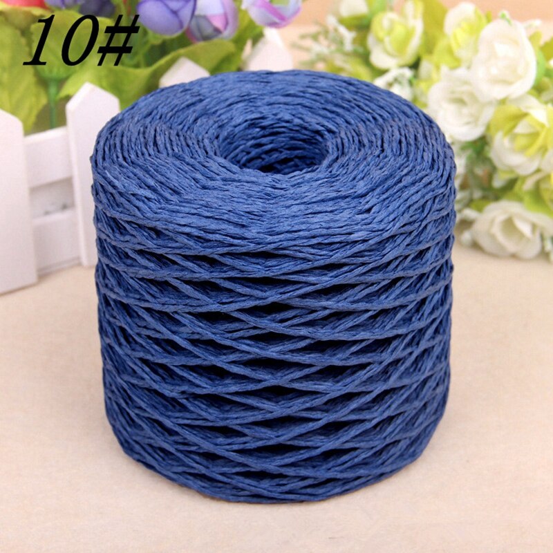 200 Yards Raffia Straw Rope Hat Yarn Paper Raffia Crochet Straw Yarn 2mm Organic TJM9110: Pattern 10