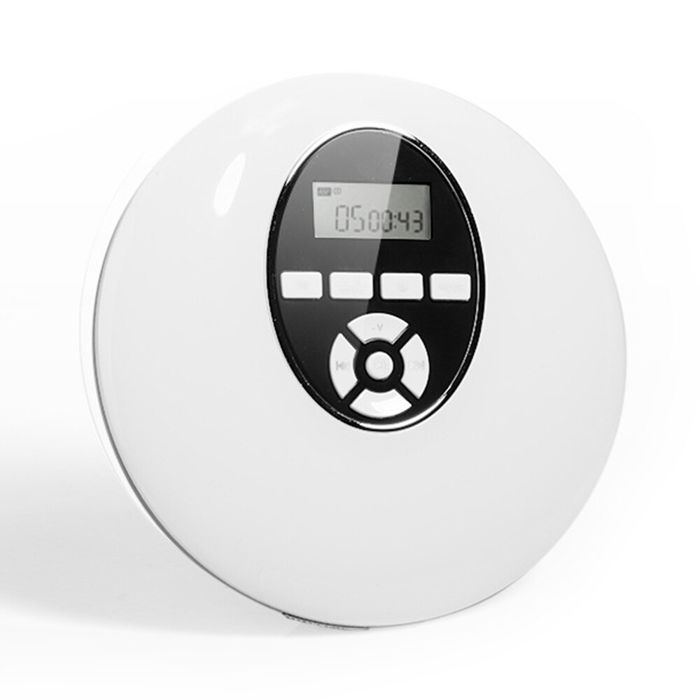 Wall Mounted CD Player Surround Sound FM Radio Bluetooth USB MP3 Disk Portable Music Player Remote Control Stereo Speaker Home: 4