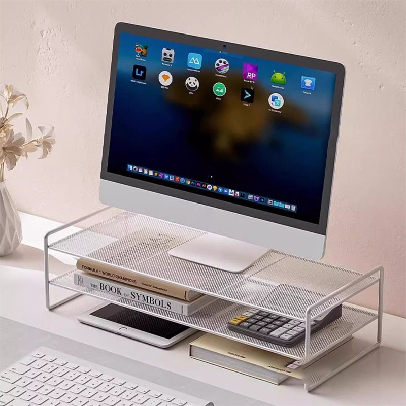 Computer Monitor Riser Halter Laptop Kühlung PC Bildschirm Stehen Halterung Desktop Lagerung Organizer Für Drucker Tastatur Maus