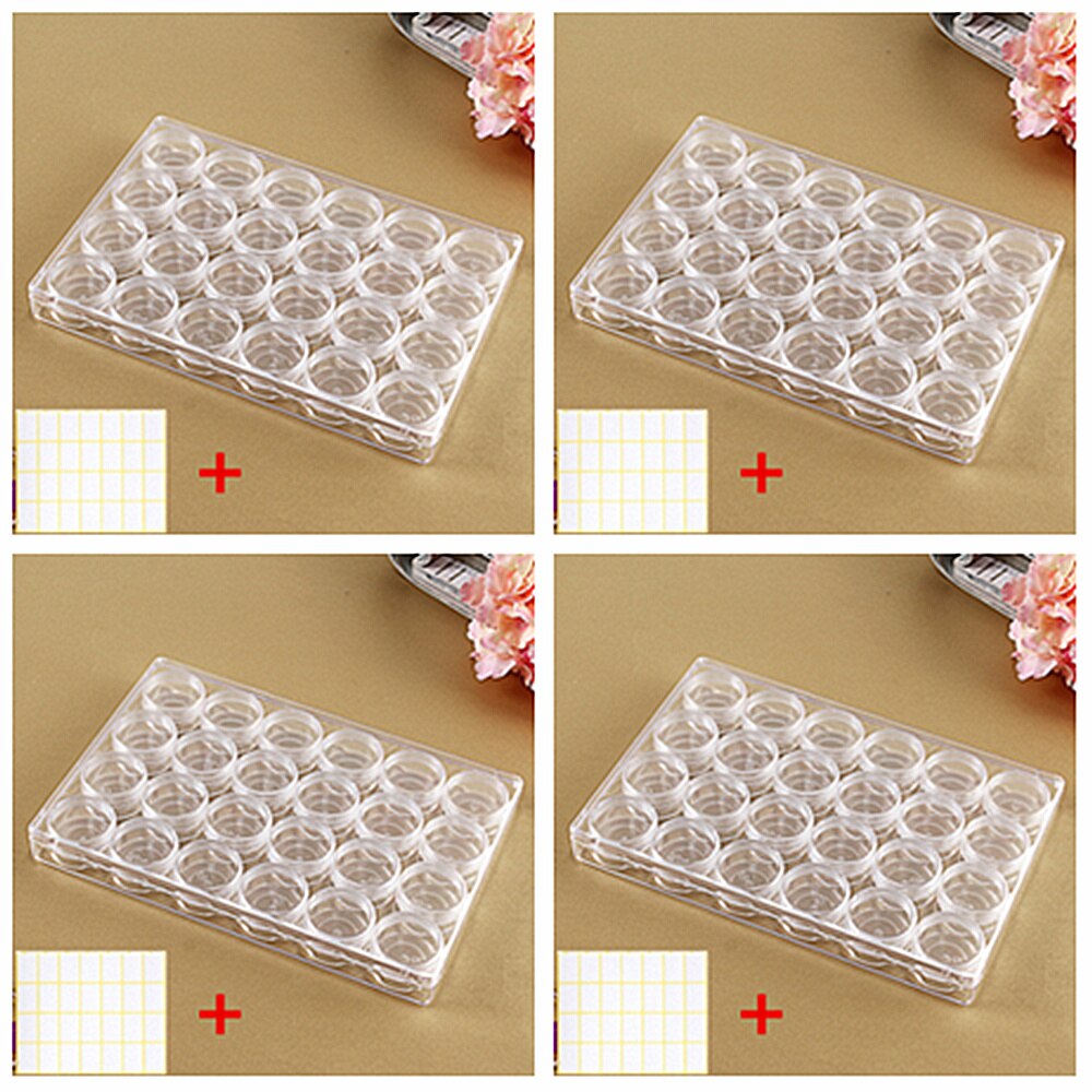 Boîte de rangement pour broderie diamant 3D, boîte de rangement pour peinture diamant, perles carrées ou rondes, perles et strass, outil, boîte à bijoux et médicaments: 112 Slots