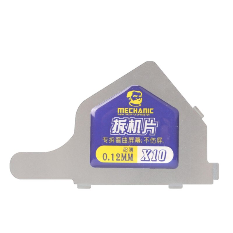 MECHANIC Spring Steel Ultra thin Opening Tool Flexible Stainless Steel Pry Blade Phone LCD Screen Disassemble Card: X10