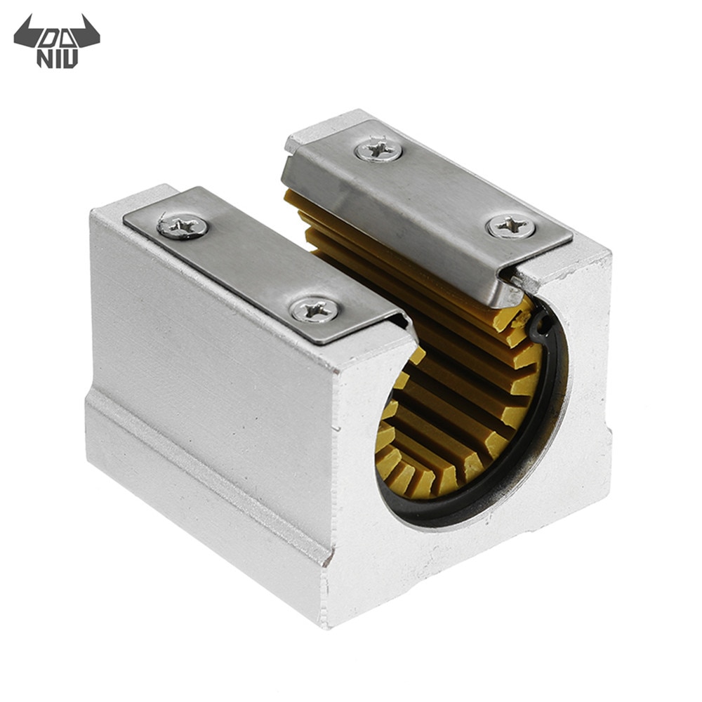 Aniu – glissière de roulement linéaire en polymère solide SBR20UU, bloc ouvert de 20mm, routeur CNC