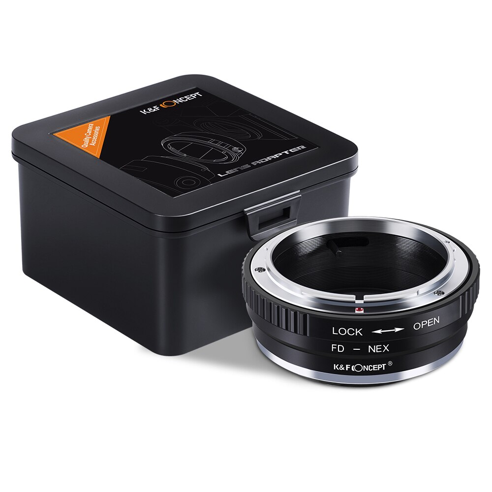 K &amp; F Concept-anillo adaptador de lente de FD-NEX, accesorio para montura FD, a Sony NEX-3, NEX-5, montaje NEX