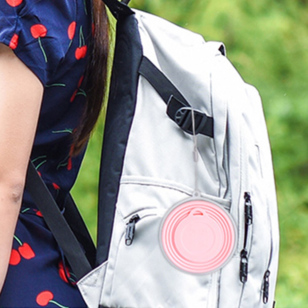 350ML Folding Silicone Cup Portable Silicone Telescopic Drinking Collapsible Cup Multi-function Foldable Silica Mug