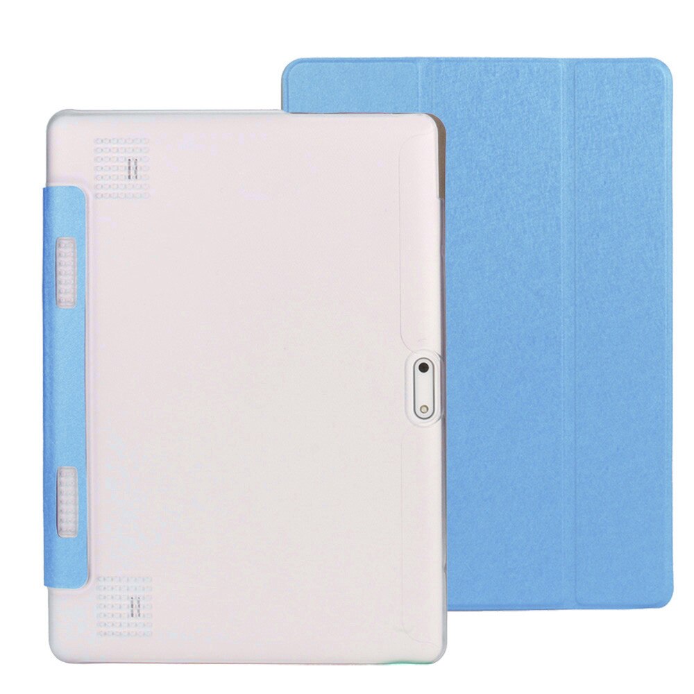 For 10 10.1 Inch Android Tablet PC Universal Folio Leather Stand Cover Case durable Silicone Anti-dirt santi- fingerprints: 2