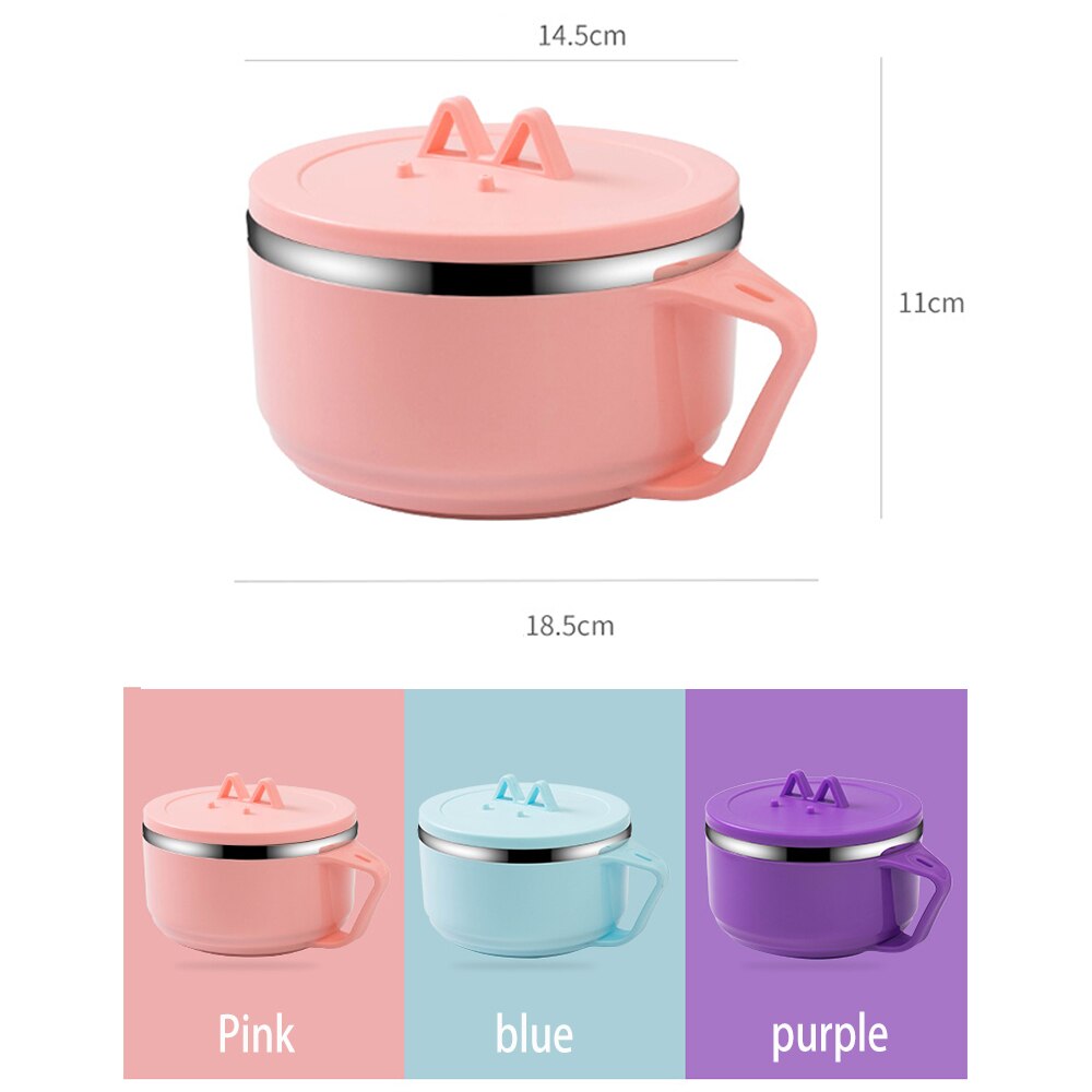 Leuke Japanse Lunchbox Voor Kids School Draagbare Voedsel Container Rvs Bento Box Keuken Lekvrije Lunchbox