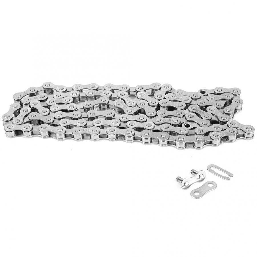 98 sectie Fietsketting Roestvrij Staal Anti-roest MTB Single Speed Bike Chain Links Voor HBRID Vouwfiets Vervanging onderdelen