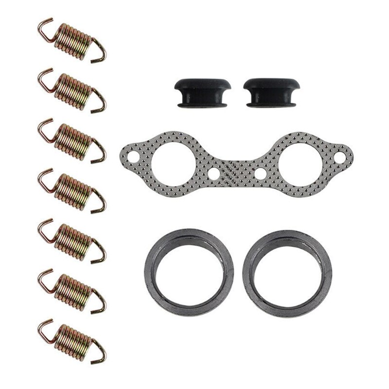 Exhaust Manifold Gasket Spring Rebuild Kit Replace For RANGER RZR 800 EFI M2ED