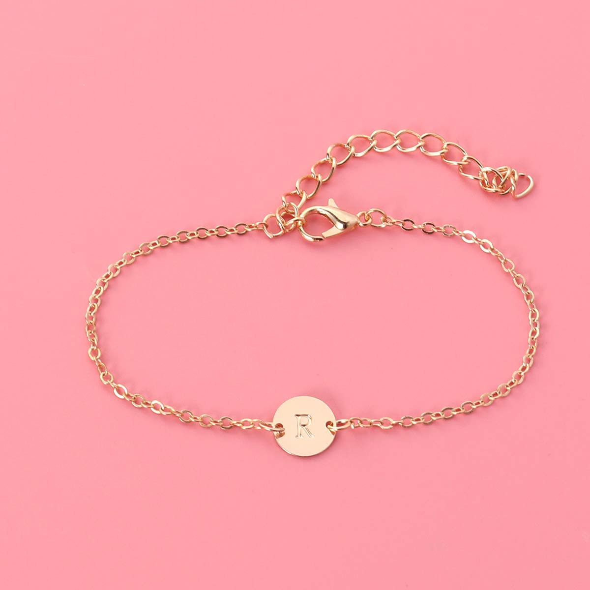 Vrouwen Armband Enkelband Stijlvolle Vintage Casual Strand Stijl Graveren Brief R Legering Voet Ketting Armband
