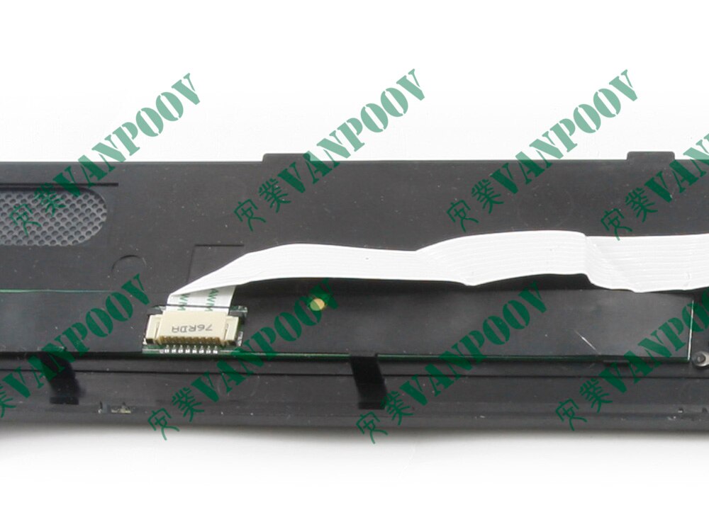 Notebook laptop cover: aan/uit-knoppen voor dell xps  m1530 -serie  - 60.4 w 105.011 a01 indh 33 kb 01 k 0581