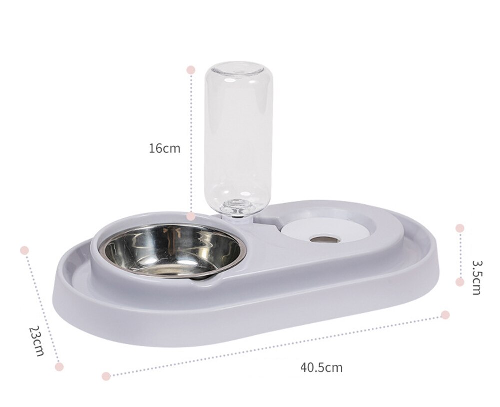 Kattenbak, hondenvoerbak, kattenbak, drinkfontein, voerbak, voerbak, voerbak, voerbak, automatische waterbak voor katten