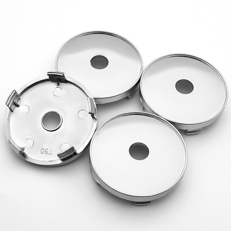 4x Matt Black Wheel Center Hub Caps – 135mm/5.31” Snap-On Universal Fit (H659-TRD)