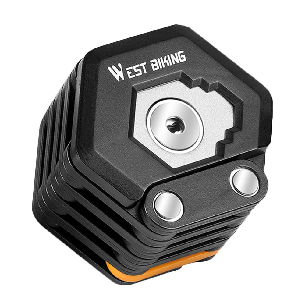 Folding Bike Lock Padlock AntiTheft Folding Lock Vicedeal