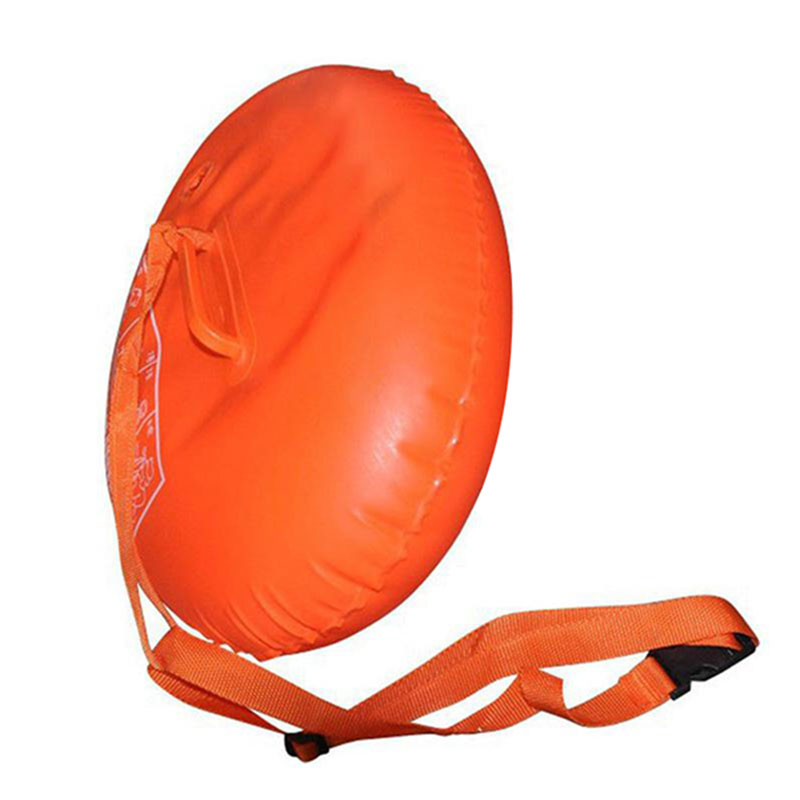 Dobbelt lag tykkere oppustelig svømme flyde bøje svømme sikkerhed flyde taske dykker bøje rafting drivende ballon luft tør taske