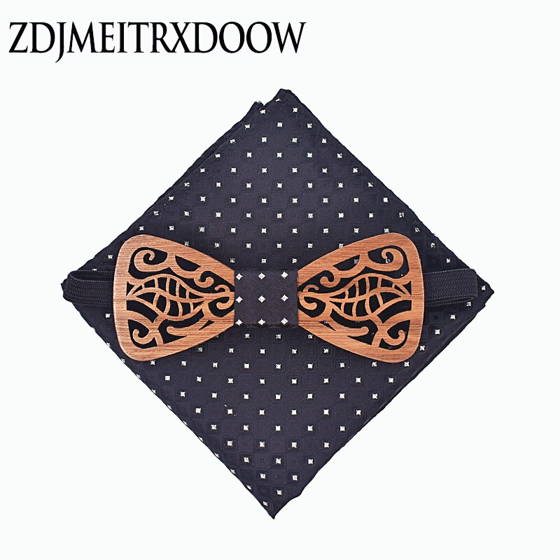 Nueva decoración de madera, corbata, gemelos, conjunto de vestido de , caballero, pajarita de madera, conjunto de , Corbatas Para Hombre, mariposa
