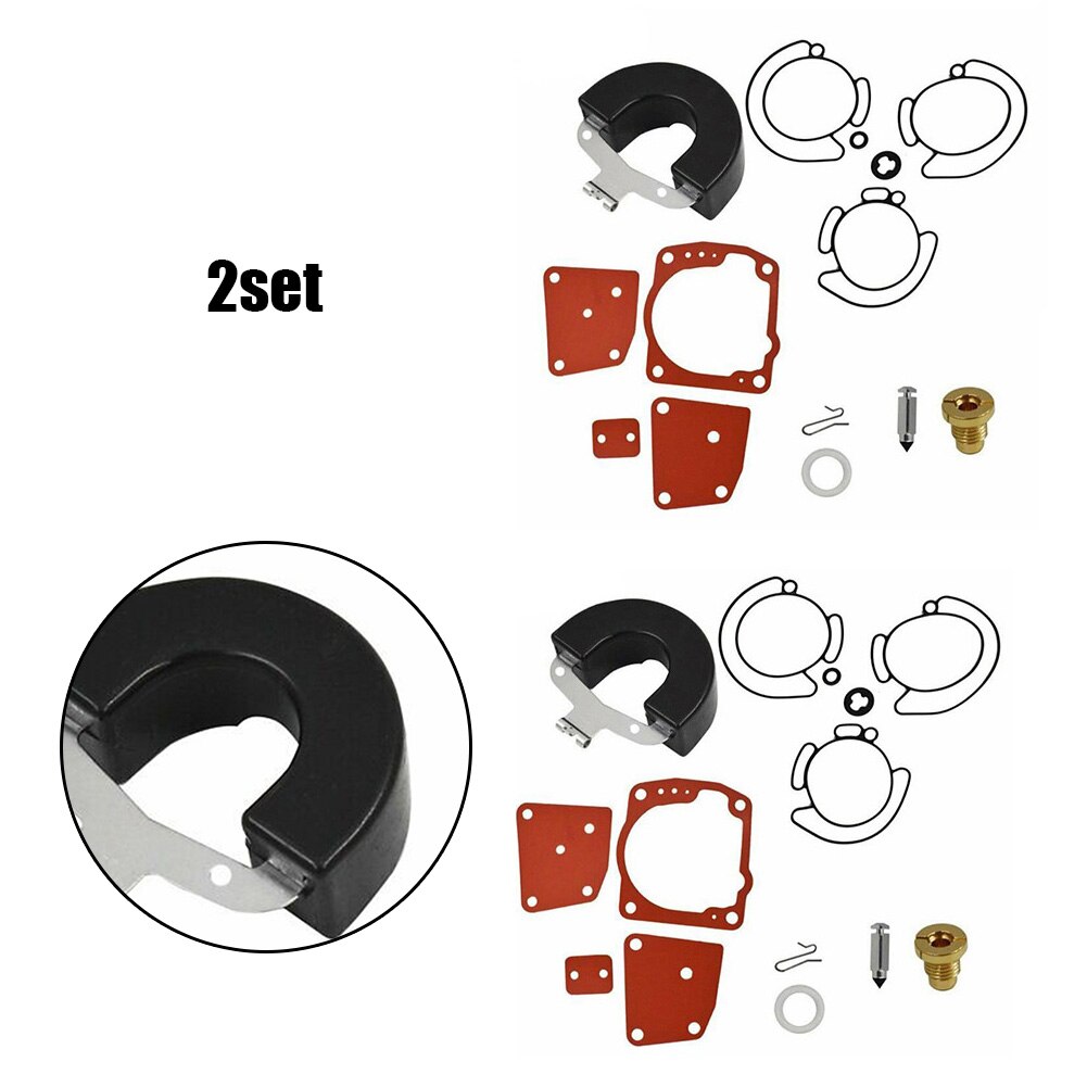 6x CARBURETOR KIT for JOHNSON EVINRUDE V4 V6 90 115 125 150 175 HP 18-7247