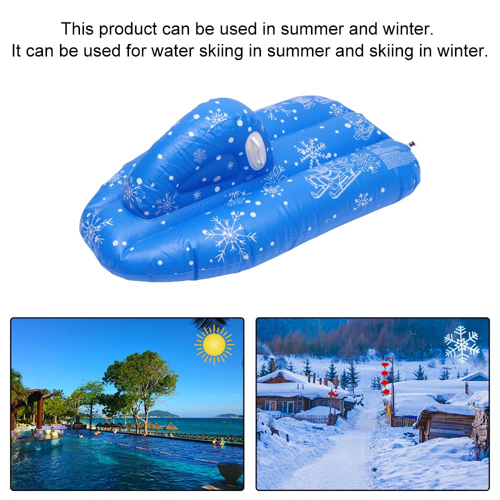 Ski Ring Inflatable Ski Ring Floating Toy Swimming Cushion Children Swimming Accessories Baby Water Amusement Multifunctional