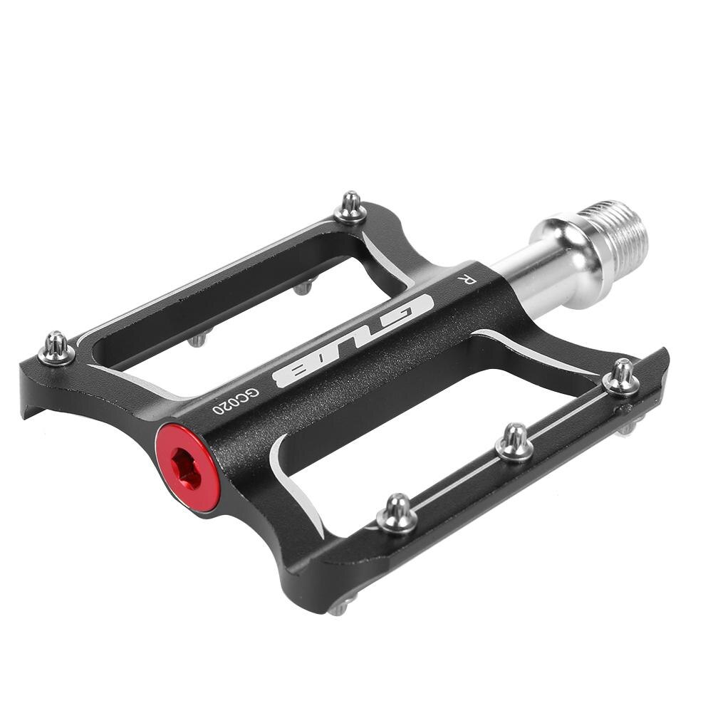 GUB – pédales de vélo ultralégères, roulements scellés, alliage d'aluminium, axe de vélo de route, pédales plates antidérapantes, 1 paire