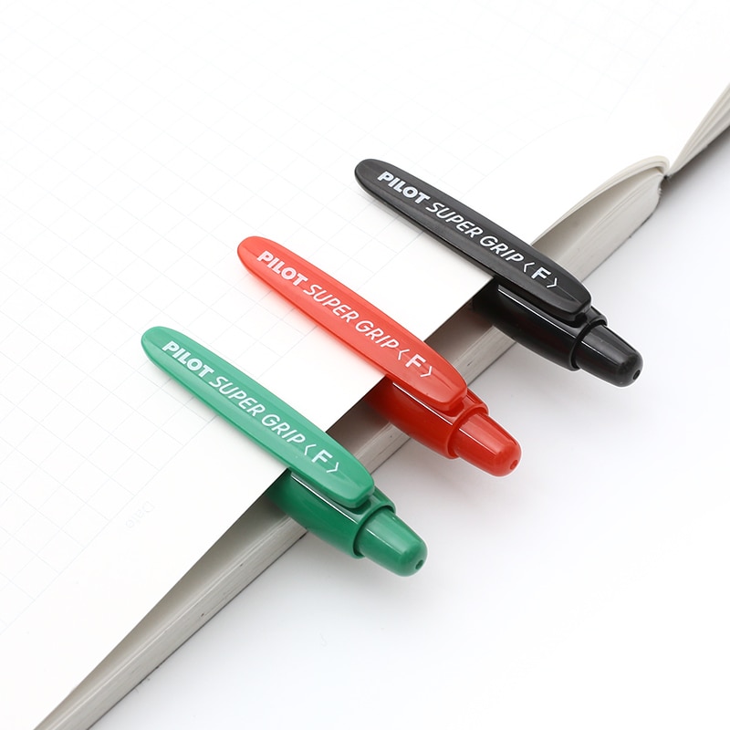 Pilot BPGP-10R SUPER GRIP Ballpoint Pens Ball Point Pen transparent plastic 0.7mm Office School Supplies 1 Piece