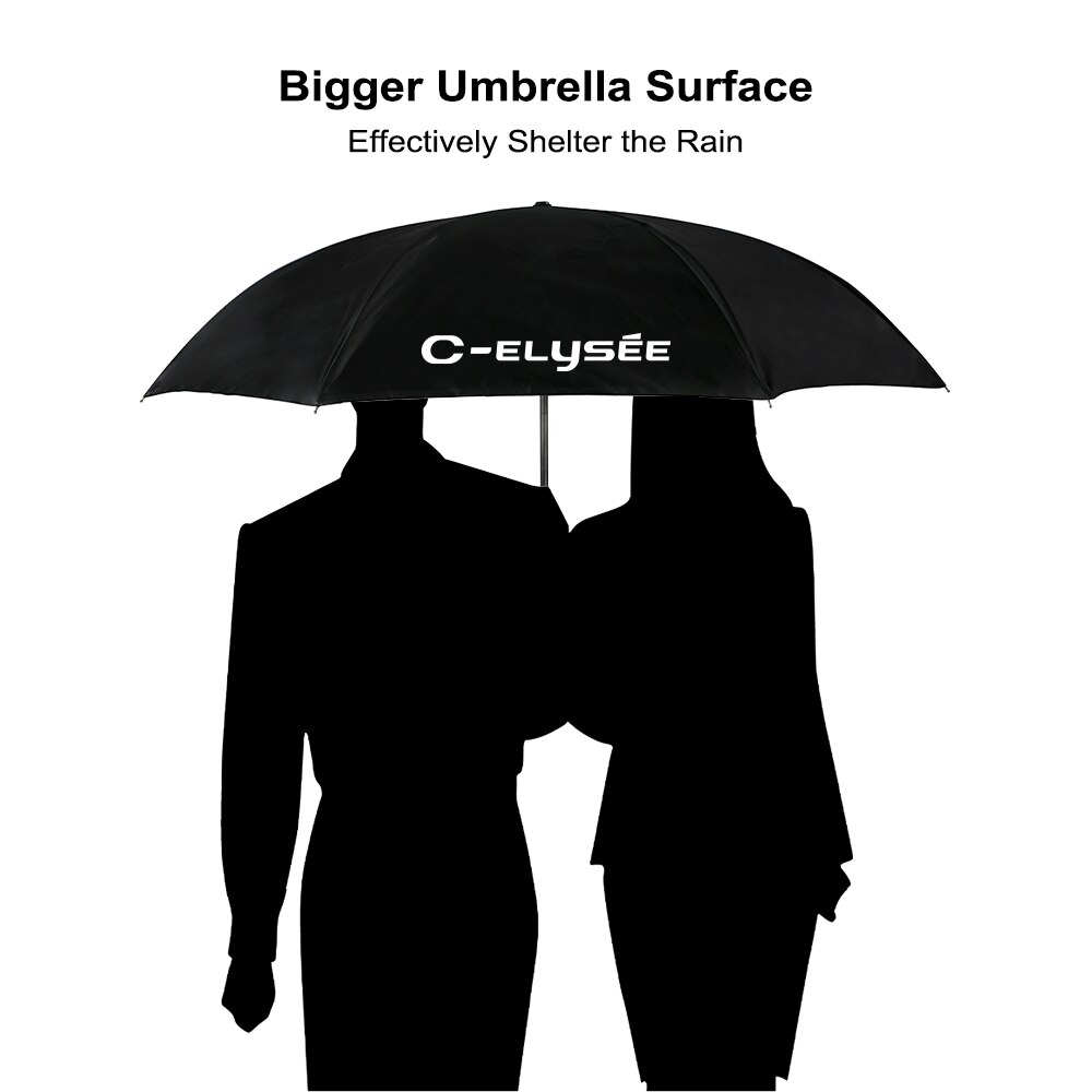 Parapluie inversé en forme de poignée en C pour Citroen Berlingo C2 C3 C4 C5 C6 C4L C8 c-crosser Jumpy Nemo Picasso Xsara accessoires Auto