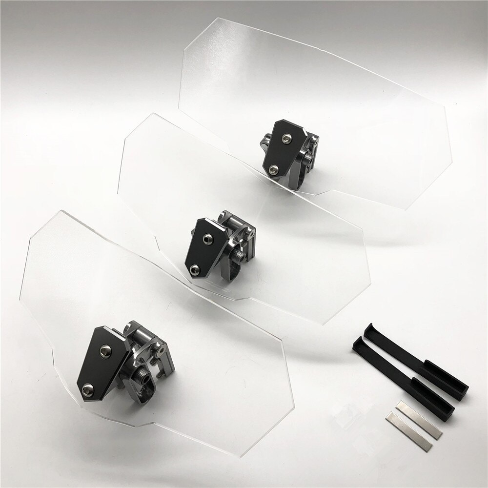 Best motorcycle windshields Extension Spoiler Wind... Grandado