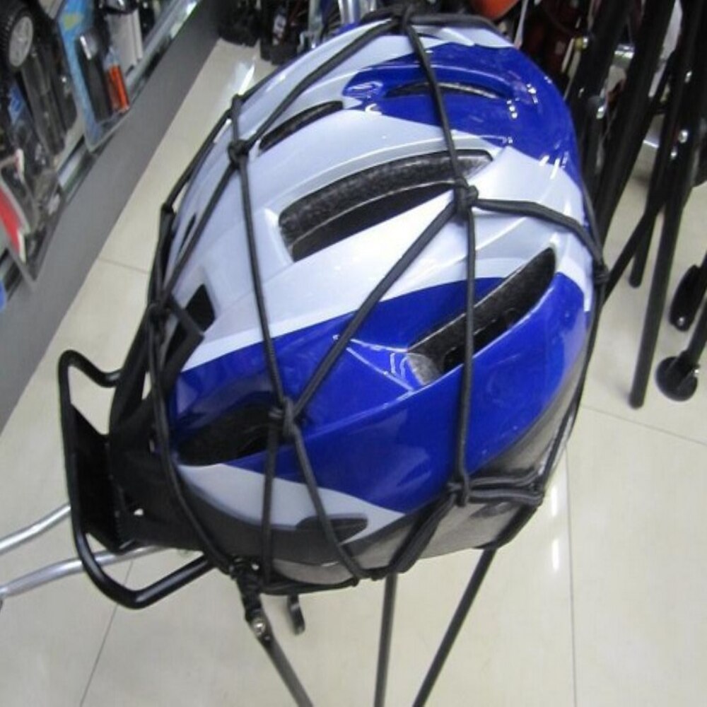 Red de equipaje para motocicleta elástica resistente de 40*40cm, soporte de malla para motocicleta, bolsa de motocicleta ajustable, equipaje para motocicleta, accesorios de red para motocicleta