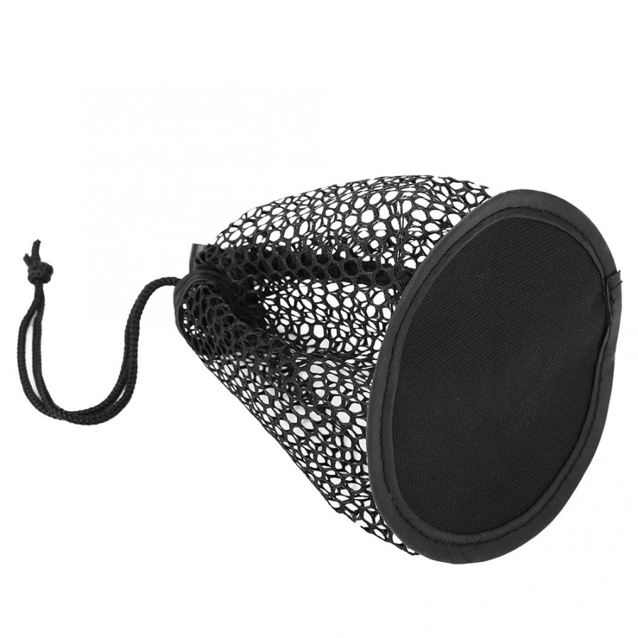 Double Portable Mesh Nets Ball Bag Nylon Storage Holder Pouch Poke 12 Balls Collector For Ball Bag
