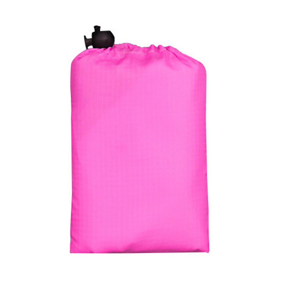 Waterdichte Draagbare Outdoor Camping Picknick Mat Strand Deken Multifunctionele Grond Matras: Rose Red