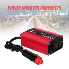 Dc 12v til 110v 220v ac bil inverter automatisk transformator med dobbel usb bil adapter 500w dc til ac strøm omformer