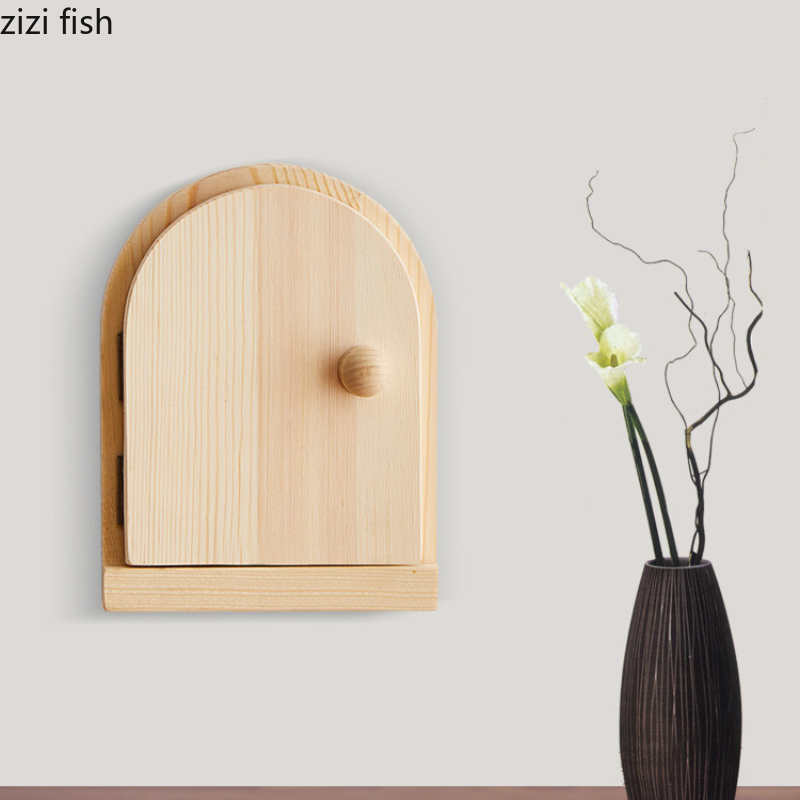 Wood Switch Sticker Switch Protective Sleeve Decoration Crafts Wall Accents Socket Trim Frame Protective Cover Wall Decoration