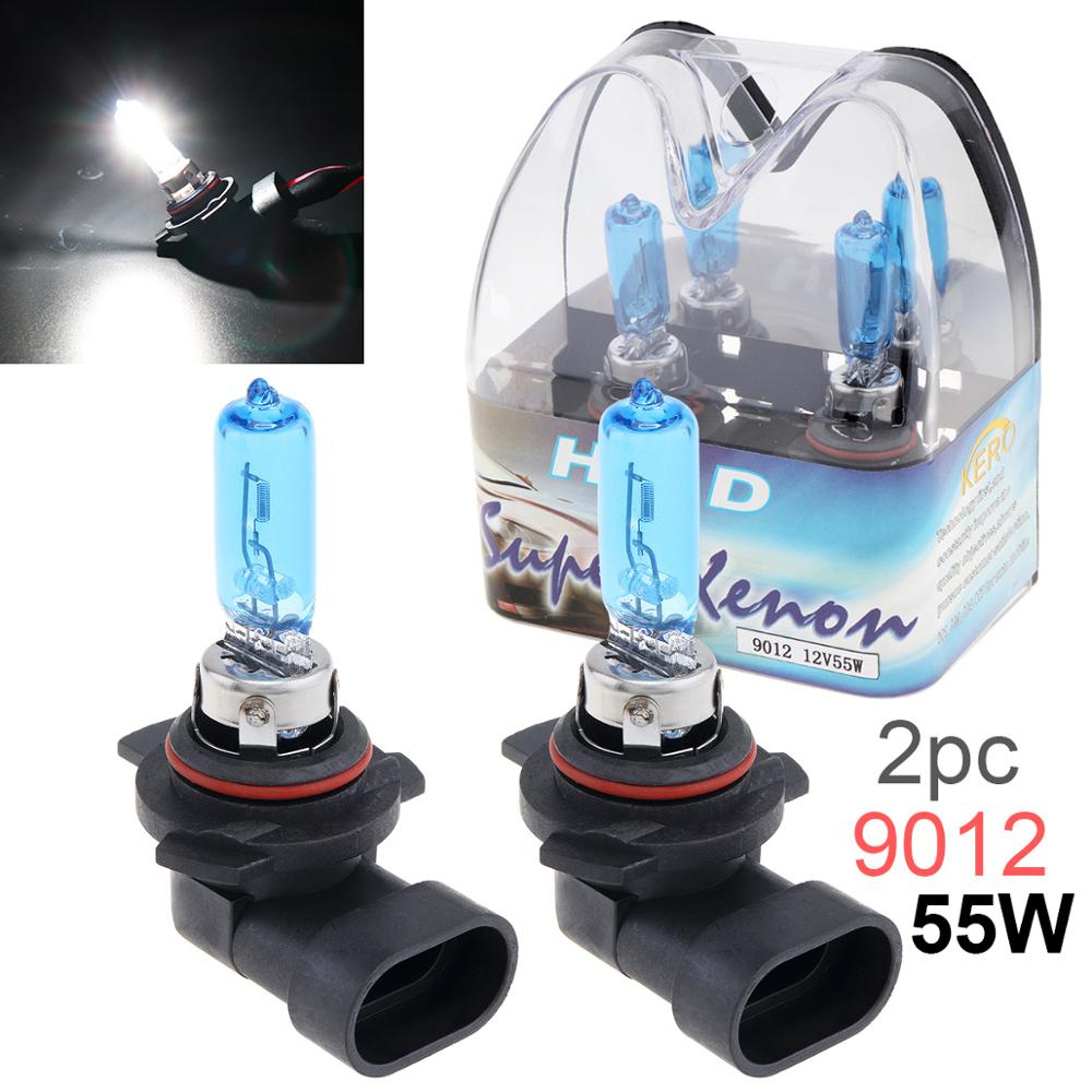 2Pcs 12V 6000K Wit Licht Super Bright Auto Xenon Halogeen Lamp Auto Koplamp Fog Light Bulb h8 H9 H10 H11 9005 9006 9012