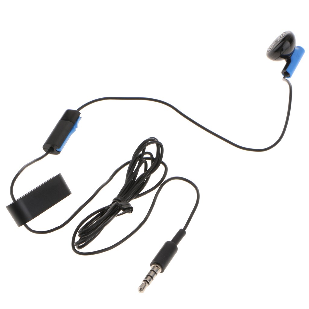Kopfhörer für Sony PS4 Headset Chat Einzel Kopfhörer Spiel Hörer Ohrhörer in Ohr Mikrofon Control