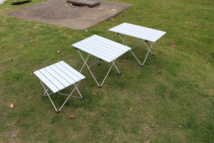 Outdoor Aluminium Folding Faltbare geschirr Camping Angeln Tisch mit Trage Tasche für Picknick Strand Wandern Reise Aktivitäten