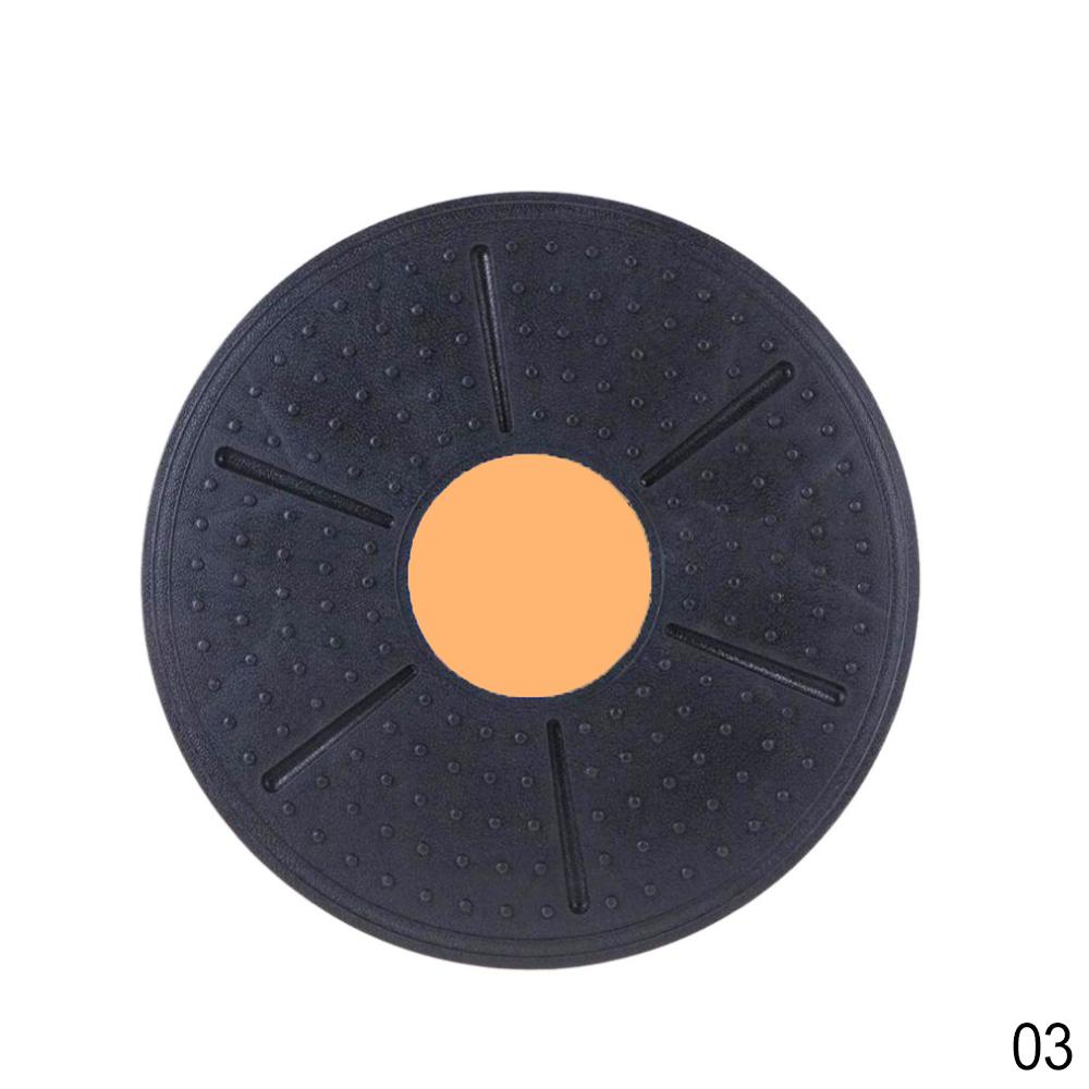 150kg 360 graders rotation massage balansbräda fot lös massagebräda för träning och fysisk yogakondition: Orange
