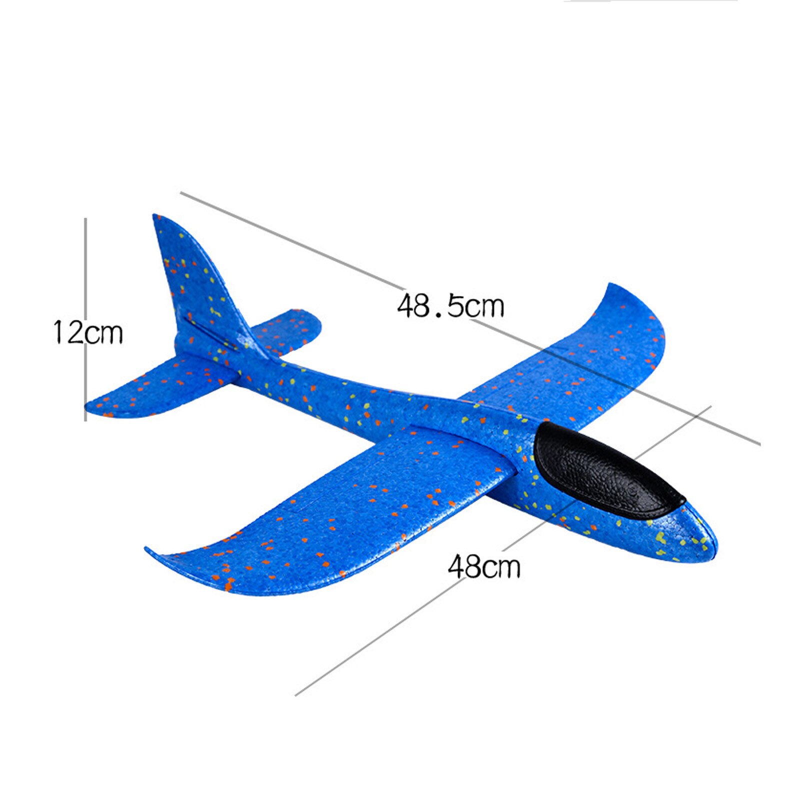 25 #48Cm Grote Hand Launch Gooien Foam Palne Epp Vliegtuig Model Glider Vliegtuig Vliegtuigen Model Outdoor Diy Educatief speelgoed Kinderen