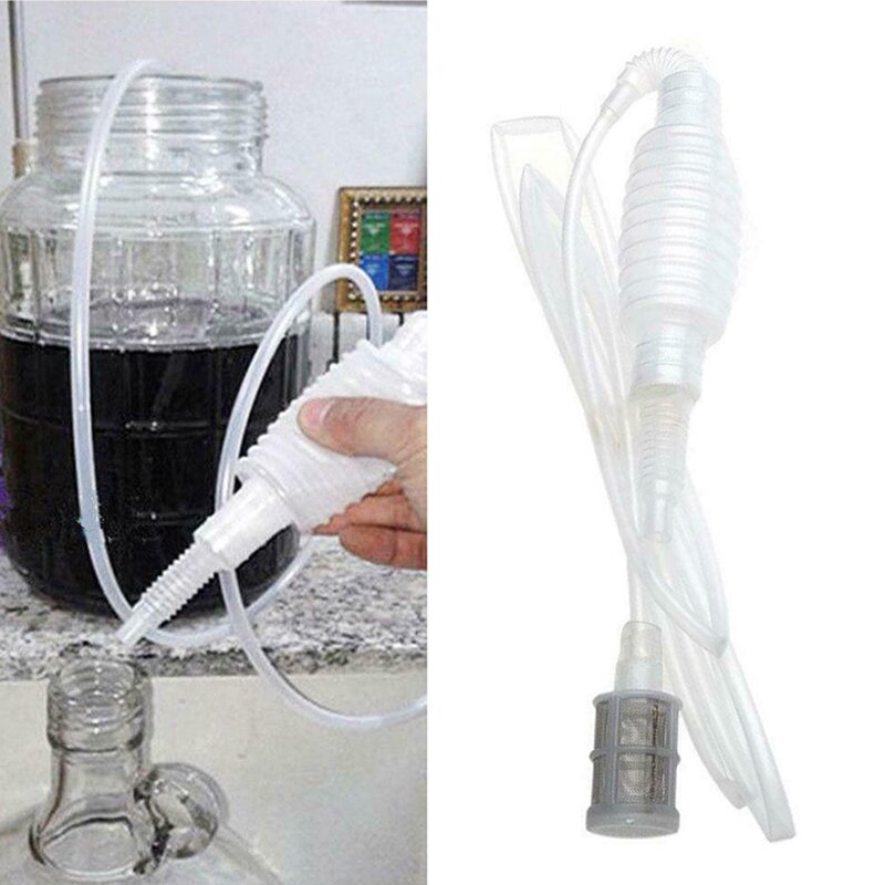 For Home Brew Brewing Wine Making Tools Kitchen Siphon Tube Pipe Hose Plastic can CSV