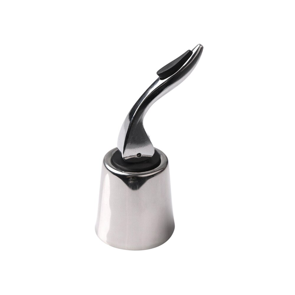 Stainless Steel Bottle Stopper Beverage Bottle Plug Stopper Reusable Saver Bottle Sealer: Default Title