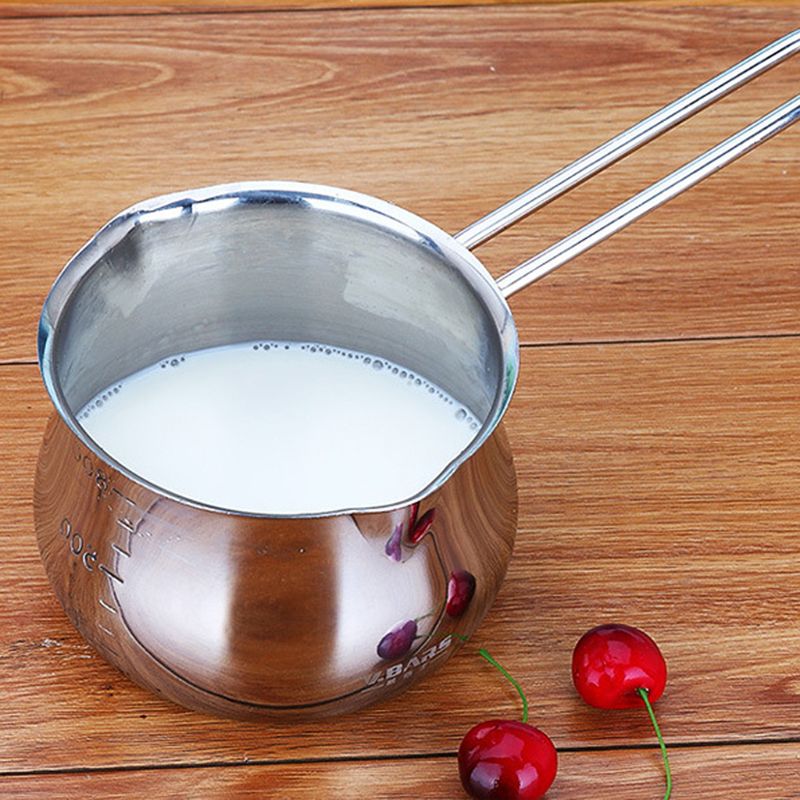 Mini Melk Verwarming Pot Sauzen Boter Chocolade Smelten Pan Roestvrij Staal Kookgerei Bakken Koken Tool