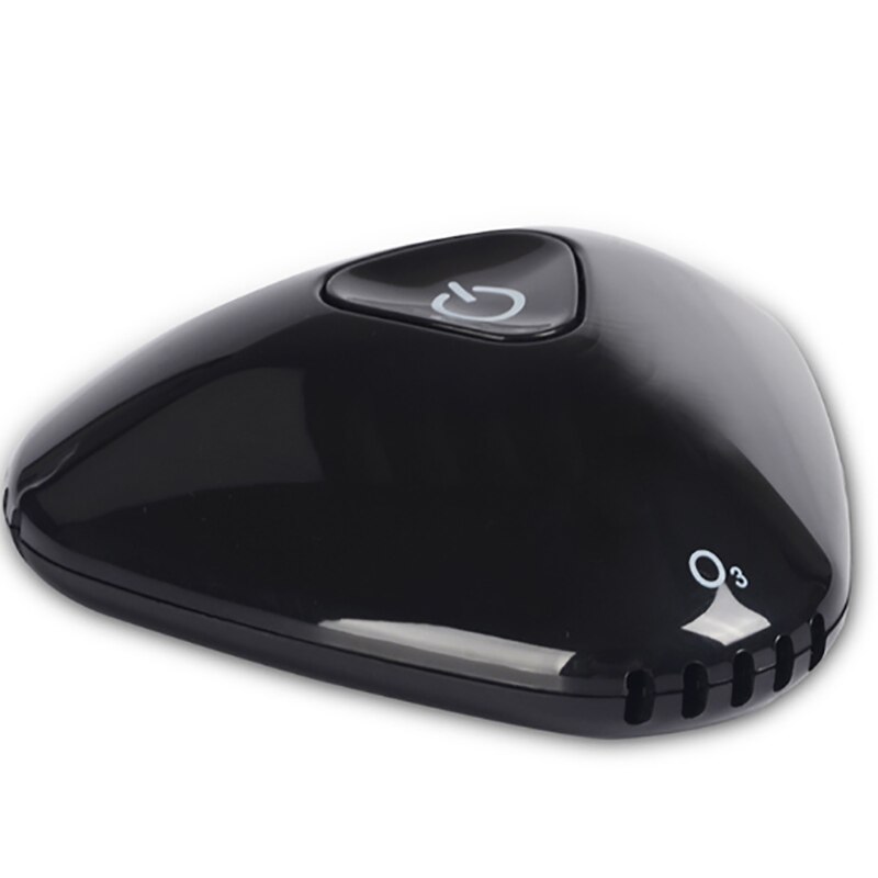 Mini Ozon Generator Deodorizer Luft Luftreiniger USB Aufladbare kühlschrank Luftreiniger Tragbare luft Kleine Raum Klar Geruch: Schwarz