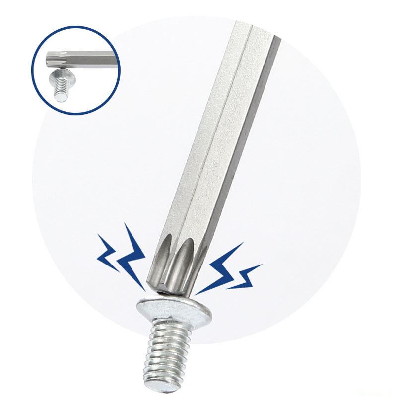 1Pcs Magnetic Torx Electic Schraubendreher-bits Set 100/150mm Lange 1/4 &quot;Hex Schaft Schraubendreher Bohrer Bit t10, t15, T20, T25T27 T30T40