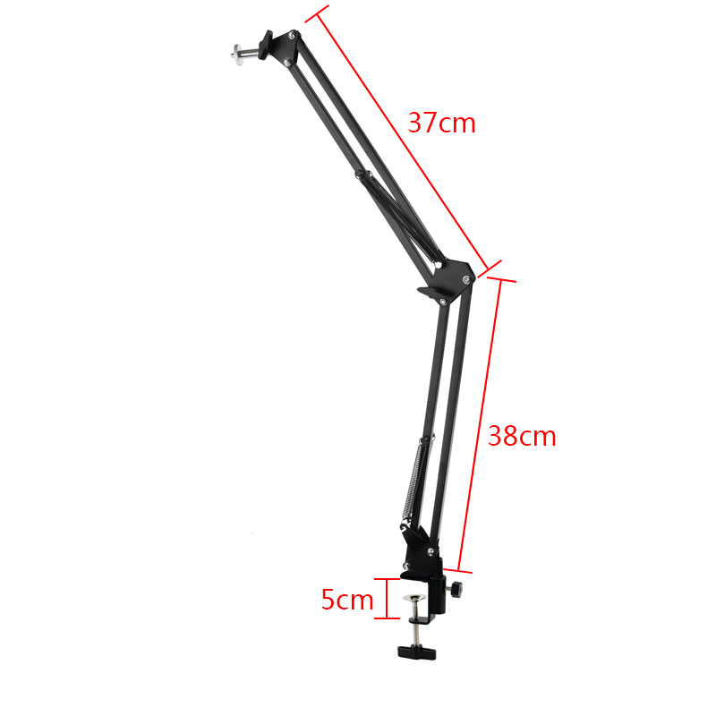Microscoop Video Camera Webcam Desktop Arm Stand Verstelbare Giek Tafel Werken Hanger Cantilever Stand Houder 1/4 6Mm: A