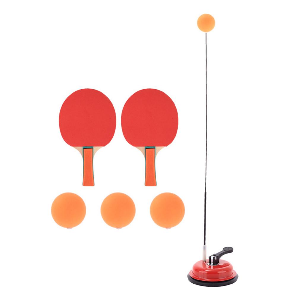 Entraîneur de Tennis de Table avec tige souple élastique, outils d'entraînement de Ping-Pong pour enfants, jeux d'intérieur ou d'extérieur: A