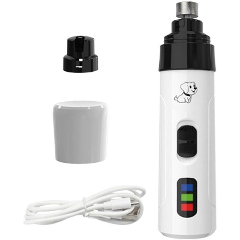 Nagelschleifer für Hunde, leise Nagelfeile für kleine Hunde, USB-Aufladung, Pfotenpflege- und Glättungswerkzeug, leise elektrische Nagelfeile für Hunde und Zehen